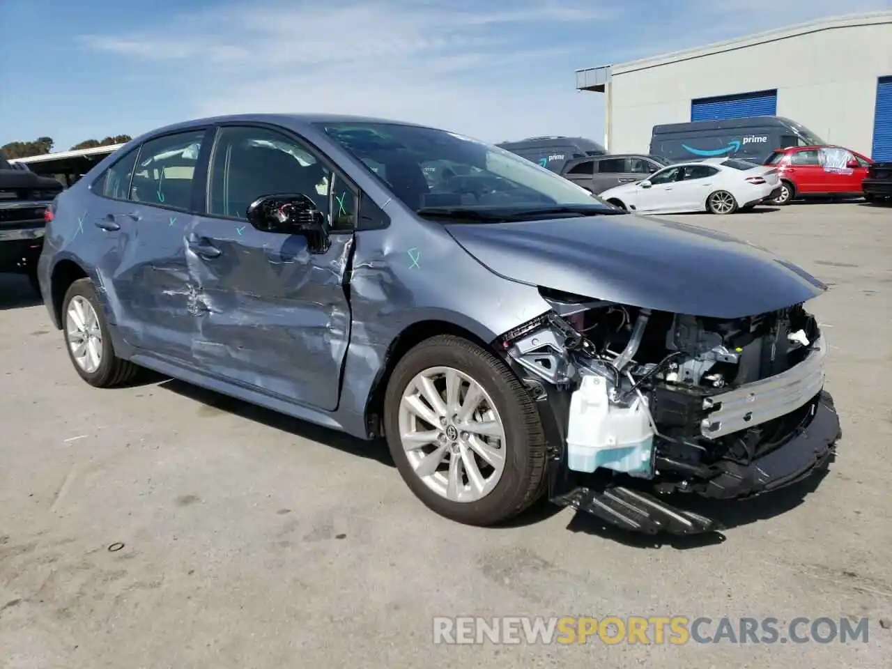 4 Photograph of a damaged car JTDBCMFE9RJ026680 TOYOTA COROLLA 2024