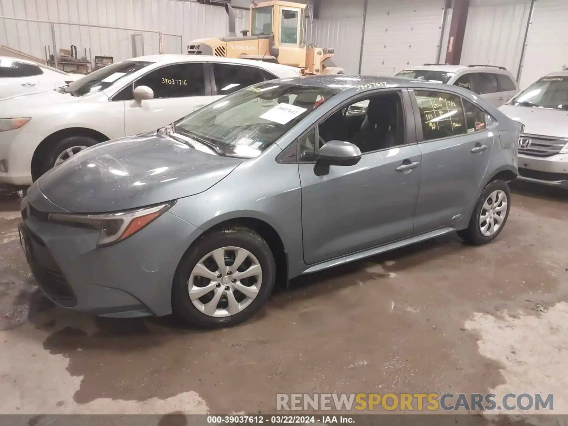 2 Photograph of a damaged car JTDBDMHE0R3009796 TOYOTA COROLLA 2024