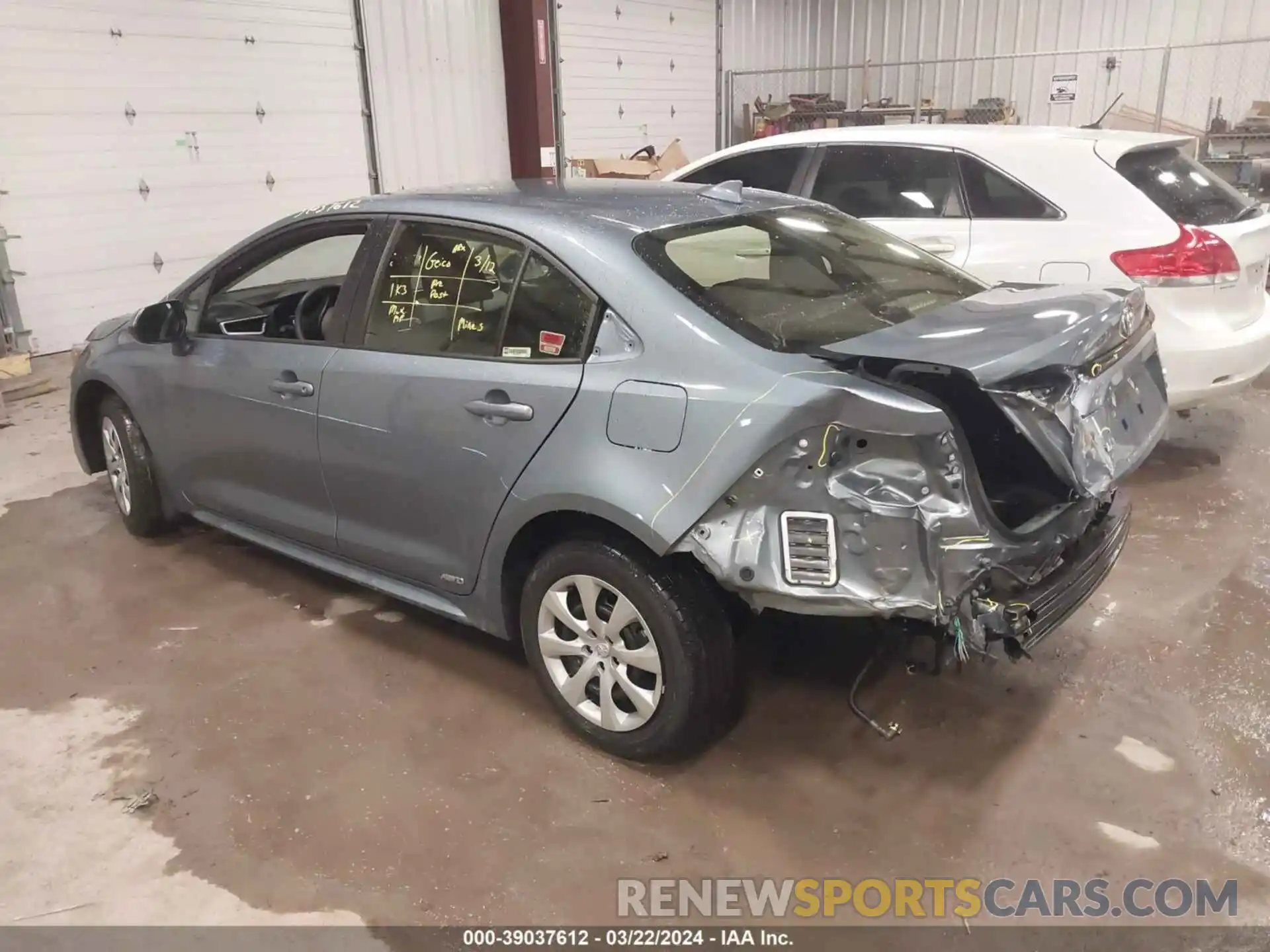 3 Photograph of a damaged car JTDBDMHE0R3009796 TOYOTA COROLLA 2024