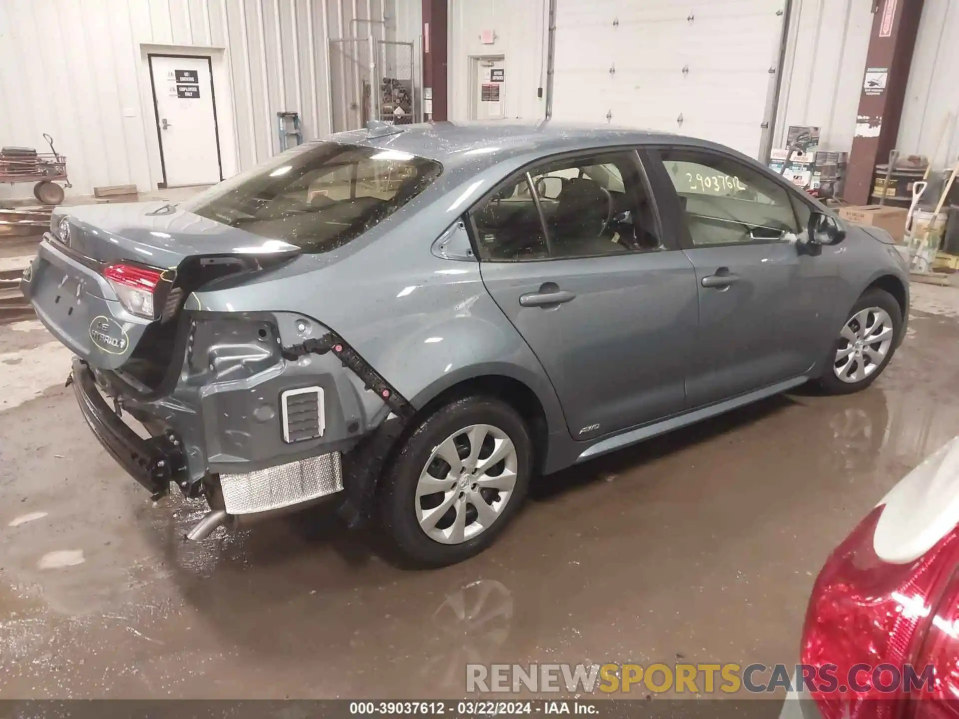 4 Photograph of a damaged car JTDBDMHE0R3009796 TOYOTA COROLLA 2024