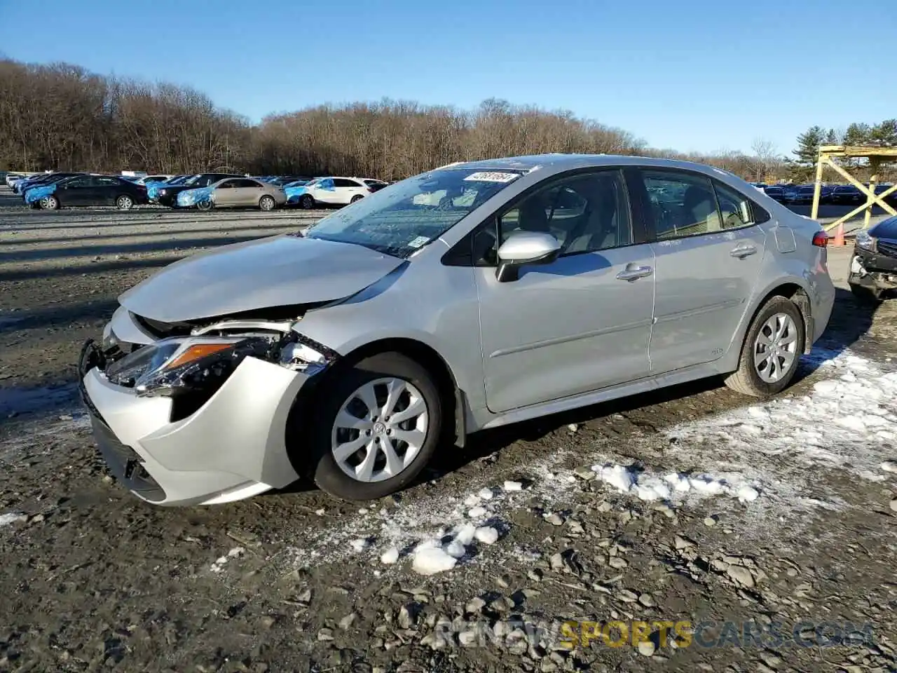 1 Photograph of a damaged car JTDBDMHE1RJ006675 TOYOTA COROLLA 2024