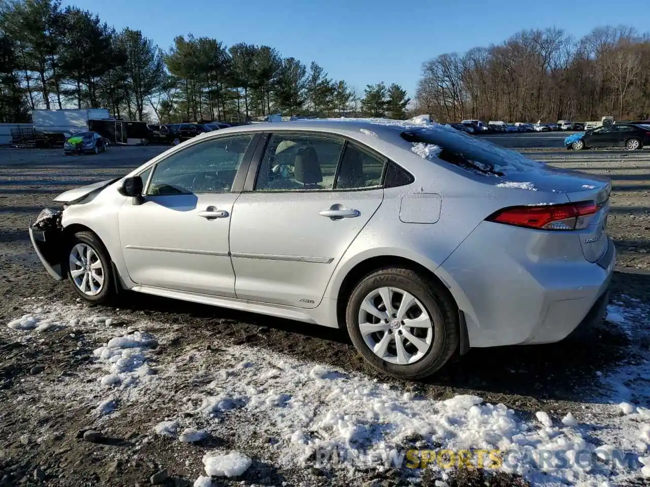 2 Photograph of a damaged car JTDBDMHE1RJ006675 TOYOTA COROLLA 2024