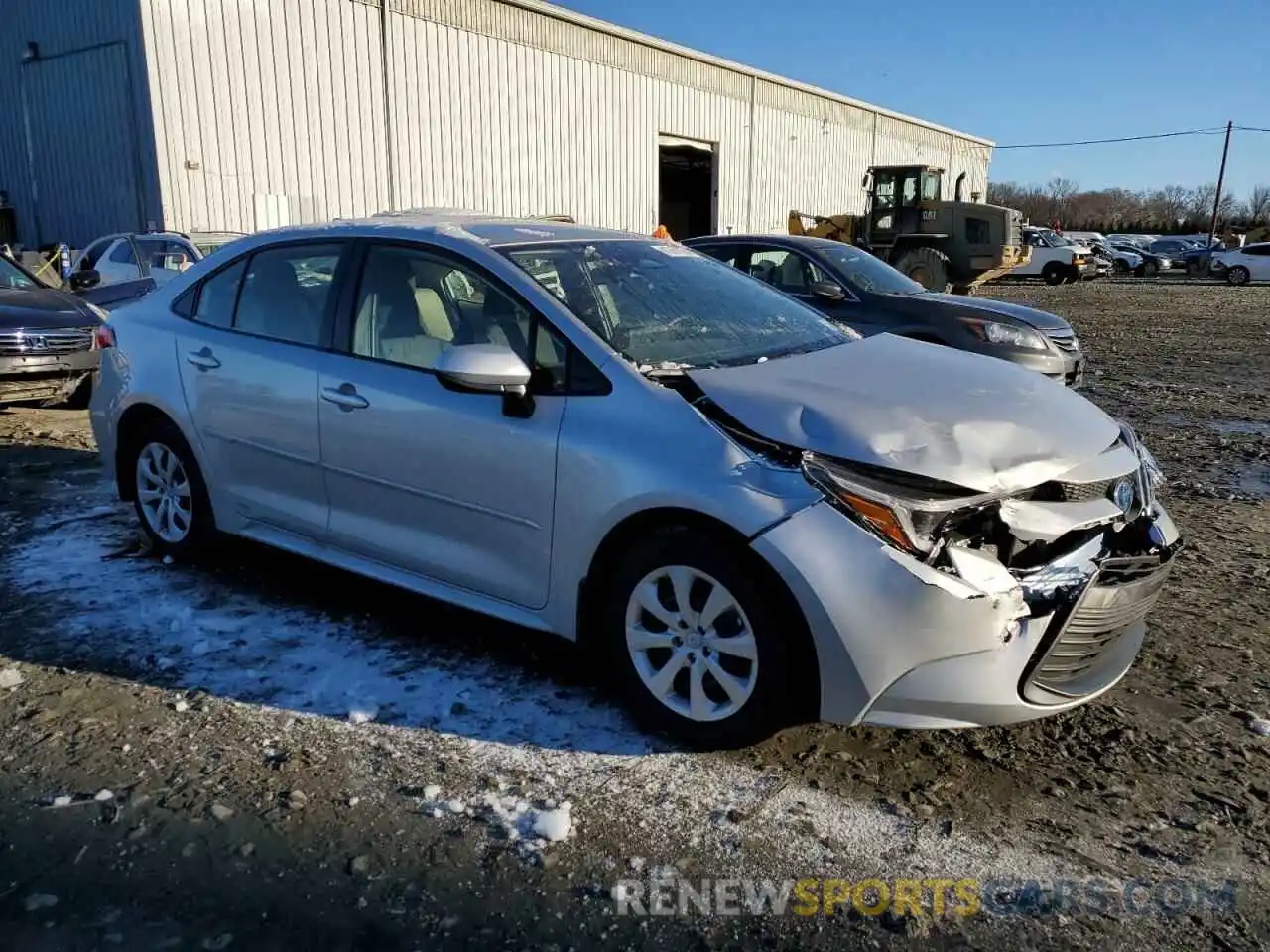 4 Photograph of a damaged car JTDBDMHE1RJ006675 TOYOTA COROLLA 2024