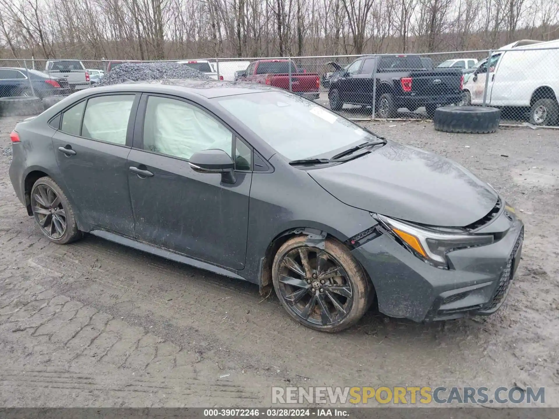 1 Photograph of a damaged car JTDP4MCE1R3520396 TOYOTA COROLLA 2024