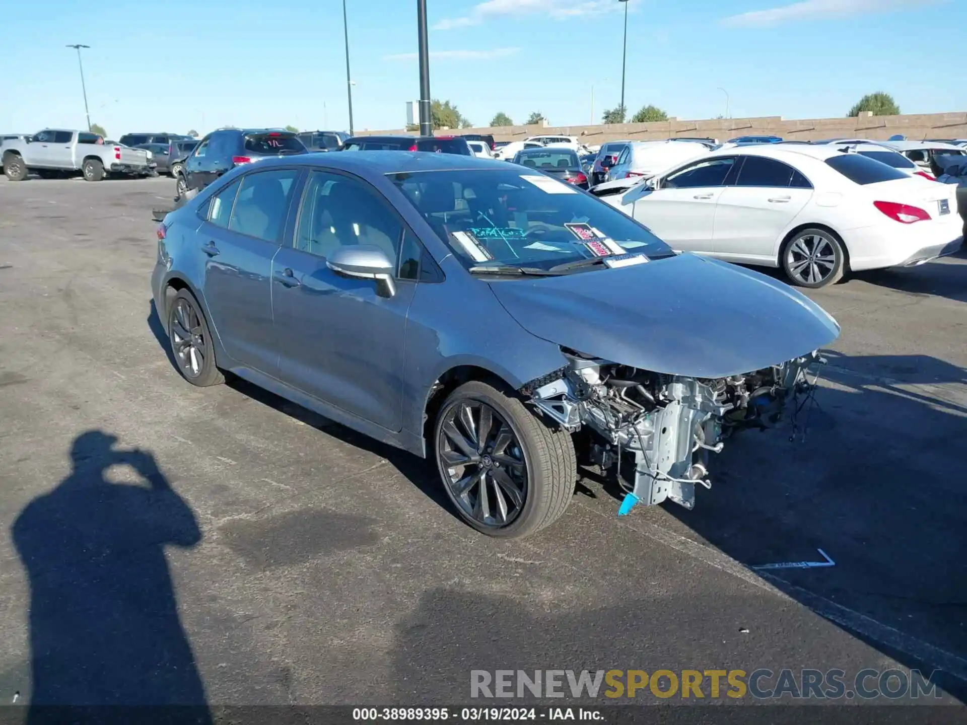 1 Photograph of a damaged car JTDS4MCE1R3521171 TOYOTA COROLLA 2024