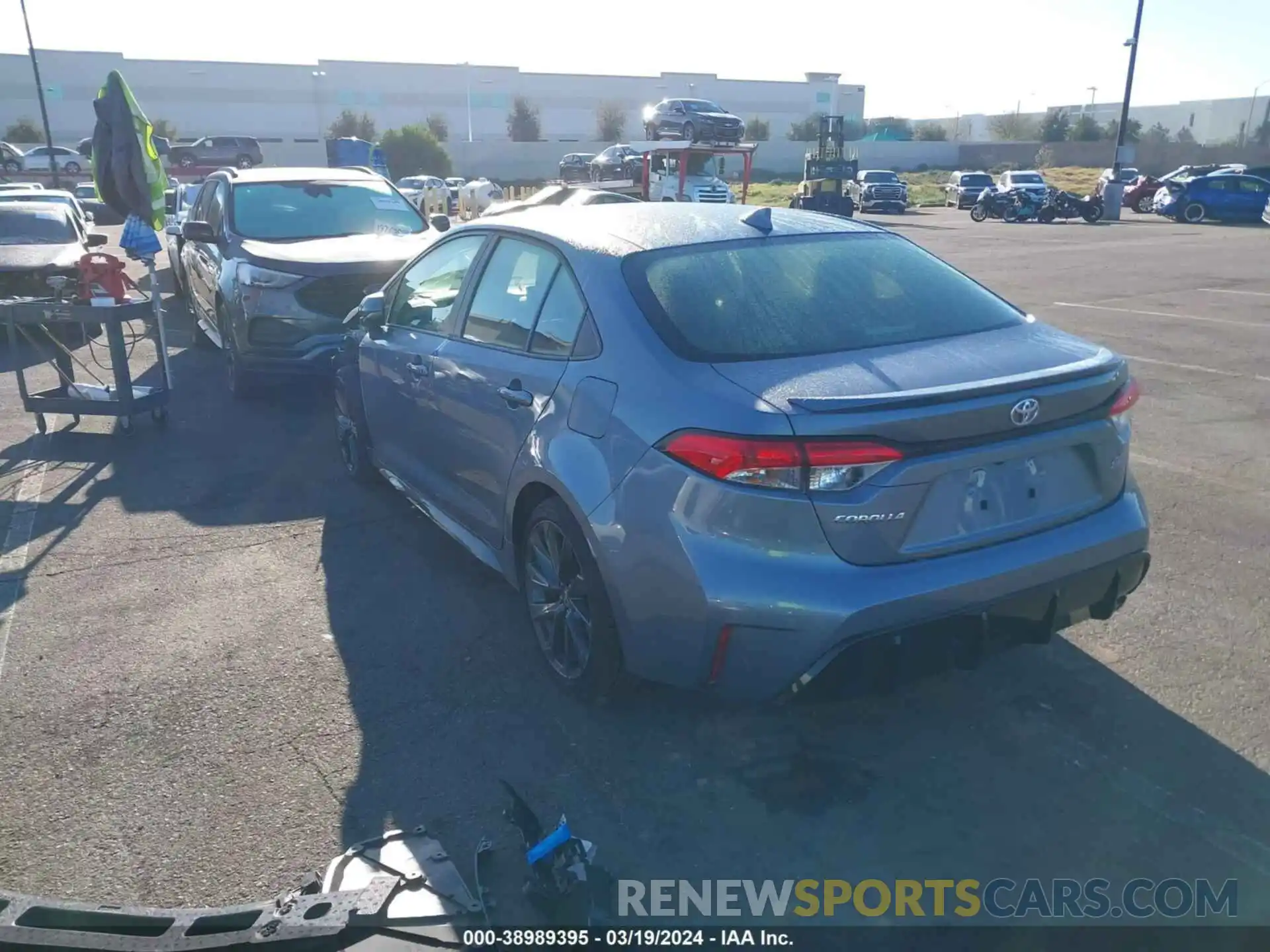 3 Photograph of a damaged car JTDS4MCE1R3521171 TOYOTA COROLLA 2024