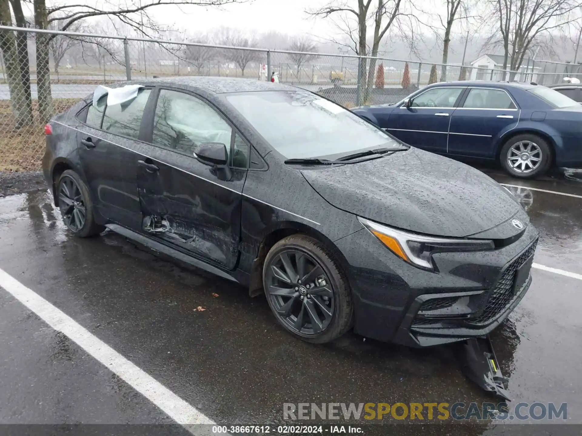 1 Photograph of a damaged car JTDS4MCE2RJ104184 TOYOTA COROLLA 2024