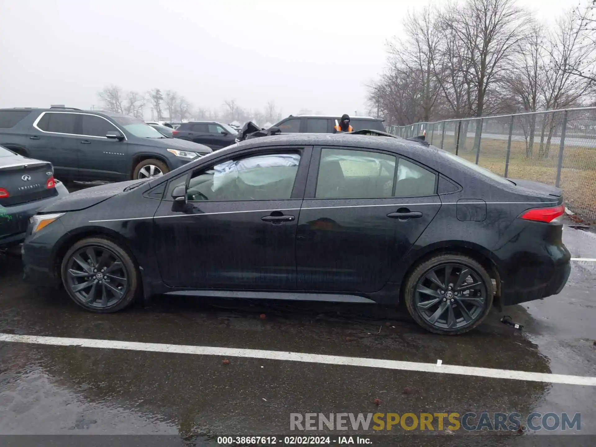 14 Photograph of a damaged car JTDS4MCE2RJ104184 TOYOTA COROLLA 2024