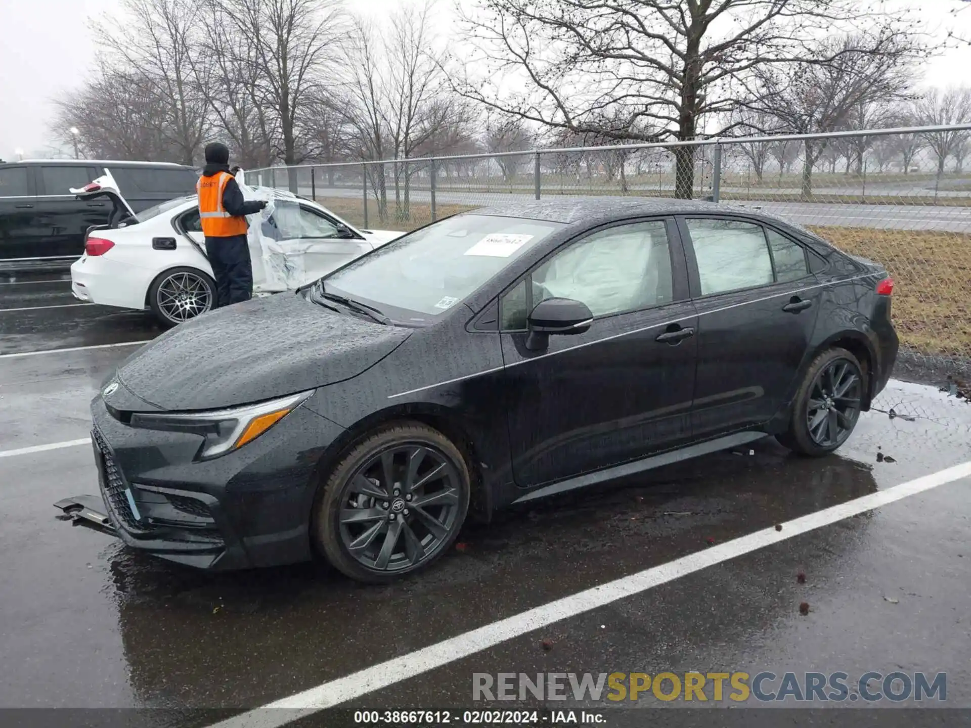 2 Photograph of a damaged car JTDS4MCE2RJ104184 TOYOTA COROLLA 2024