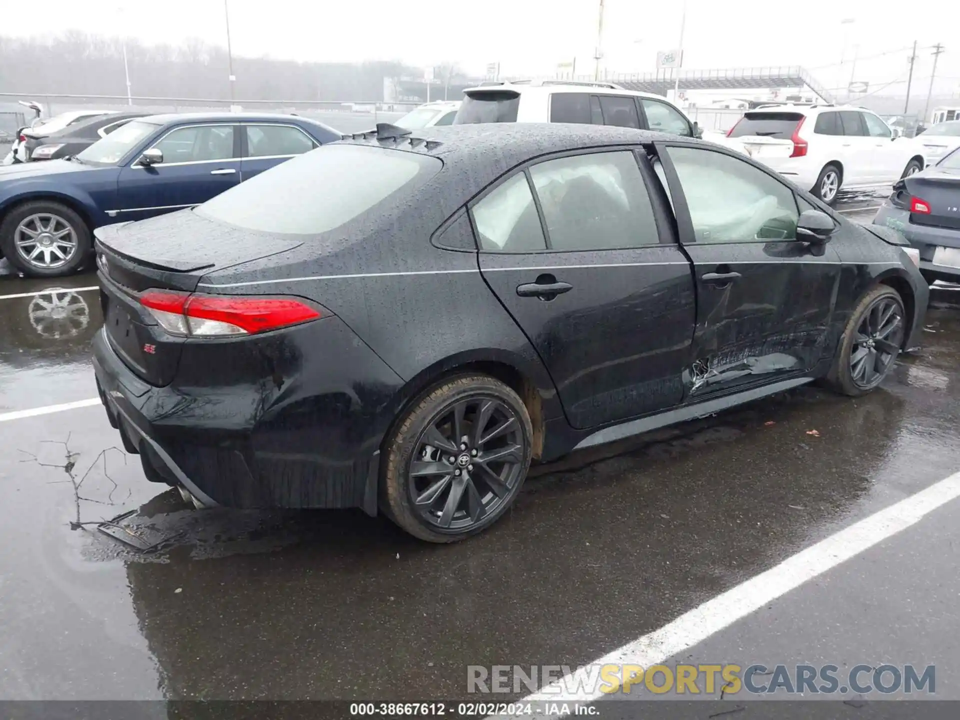 4 Photograph of a damaged car JTDS4MCE2RJ104184 TOYOTA COROLLA 2024