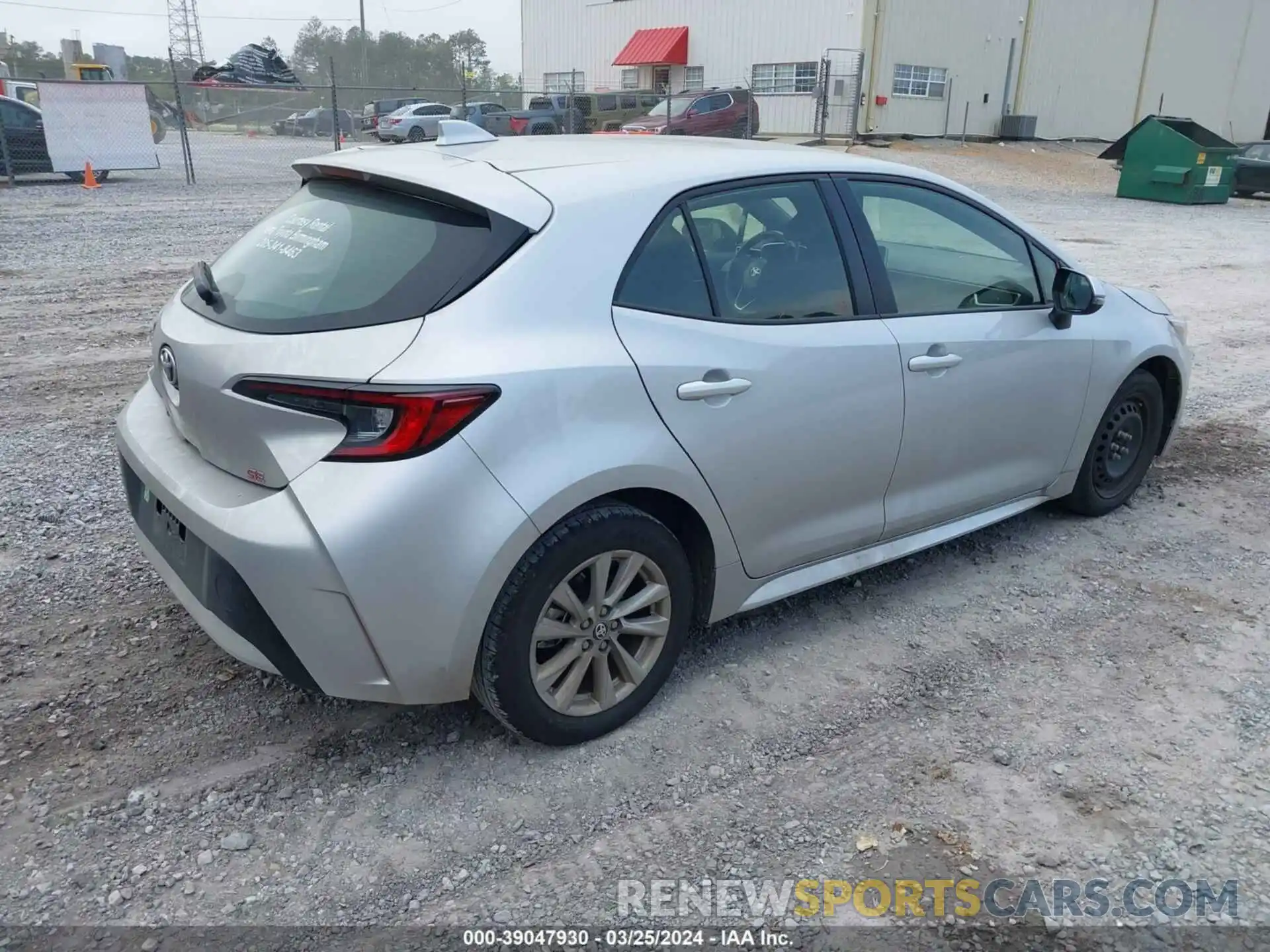 4 Photograph of a damaged car JTND4MBE1R3217554 TOYOTA COROLLA 2024