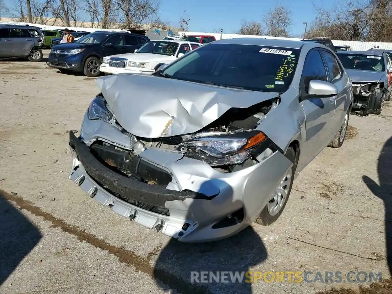 1 Photograph of a damaged car JTND4MBE1R3218011 TOYOTA COROLLA 2024