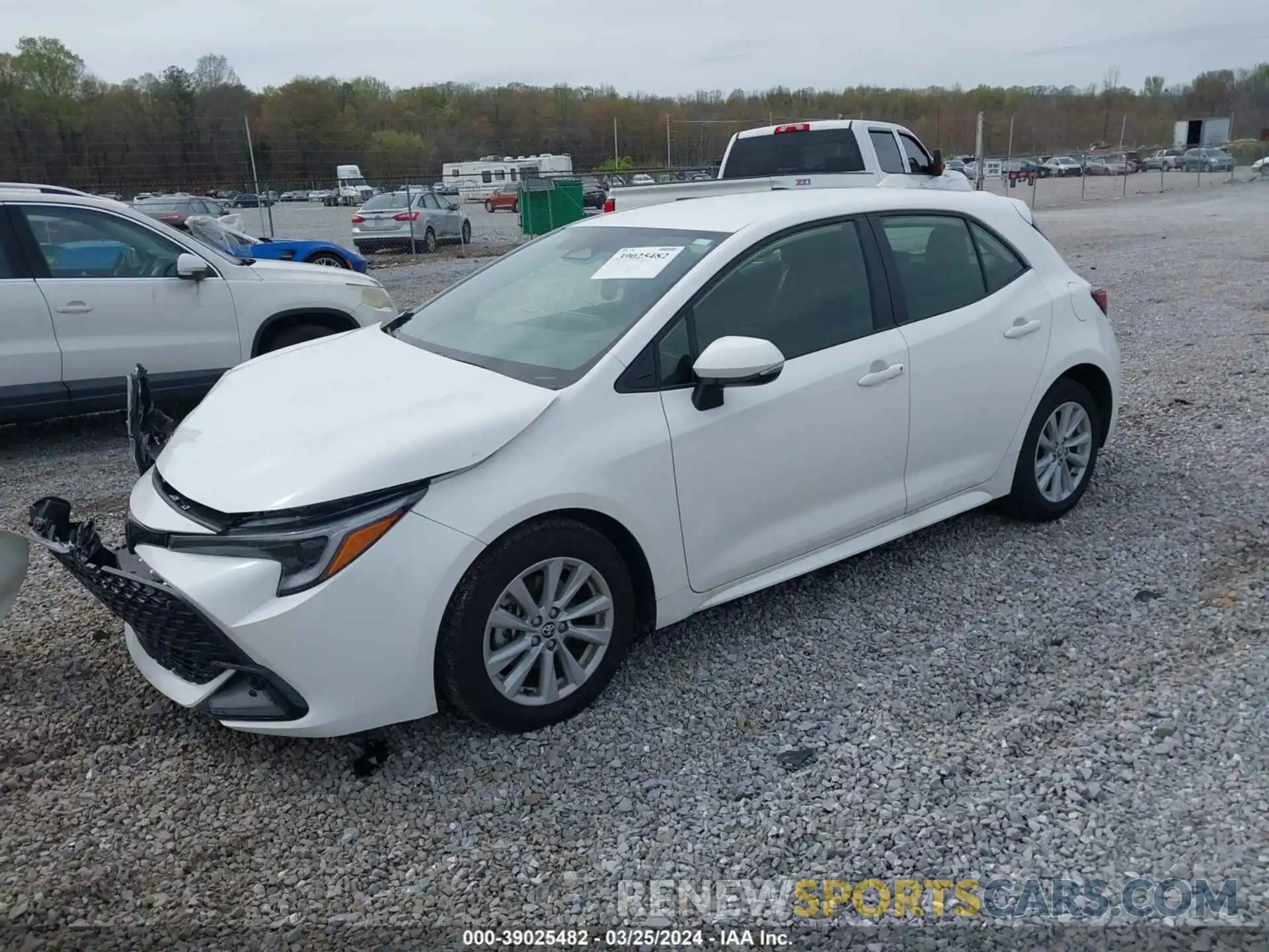 2 Photograph of a damaged car JTND4MBE2R3214551 TOYOTA COROLLA 2024