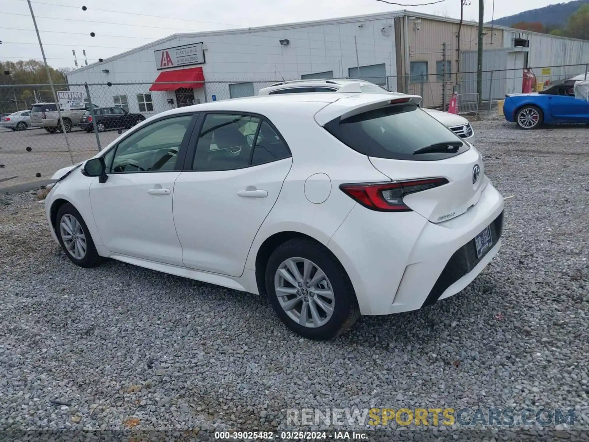 3 Photograph of a damaged car JTND4MBE2R3214551 TOYOTA COROLLA 2024