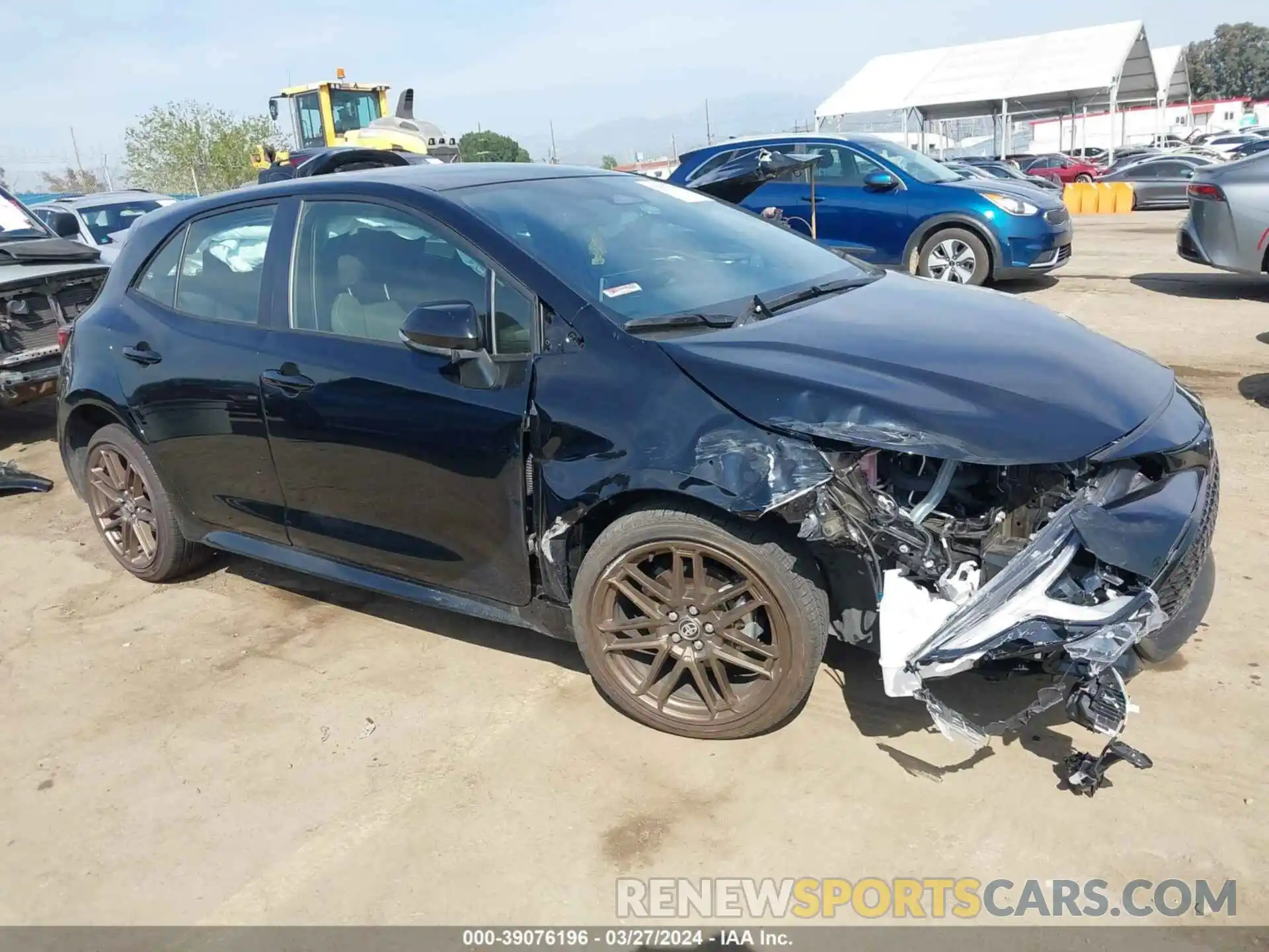 1 Photograph of a damaged car JTND4MBE3R3221878 TOYOTA COROLLA 2024