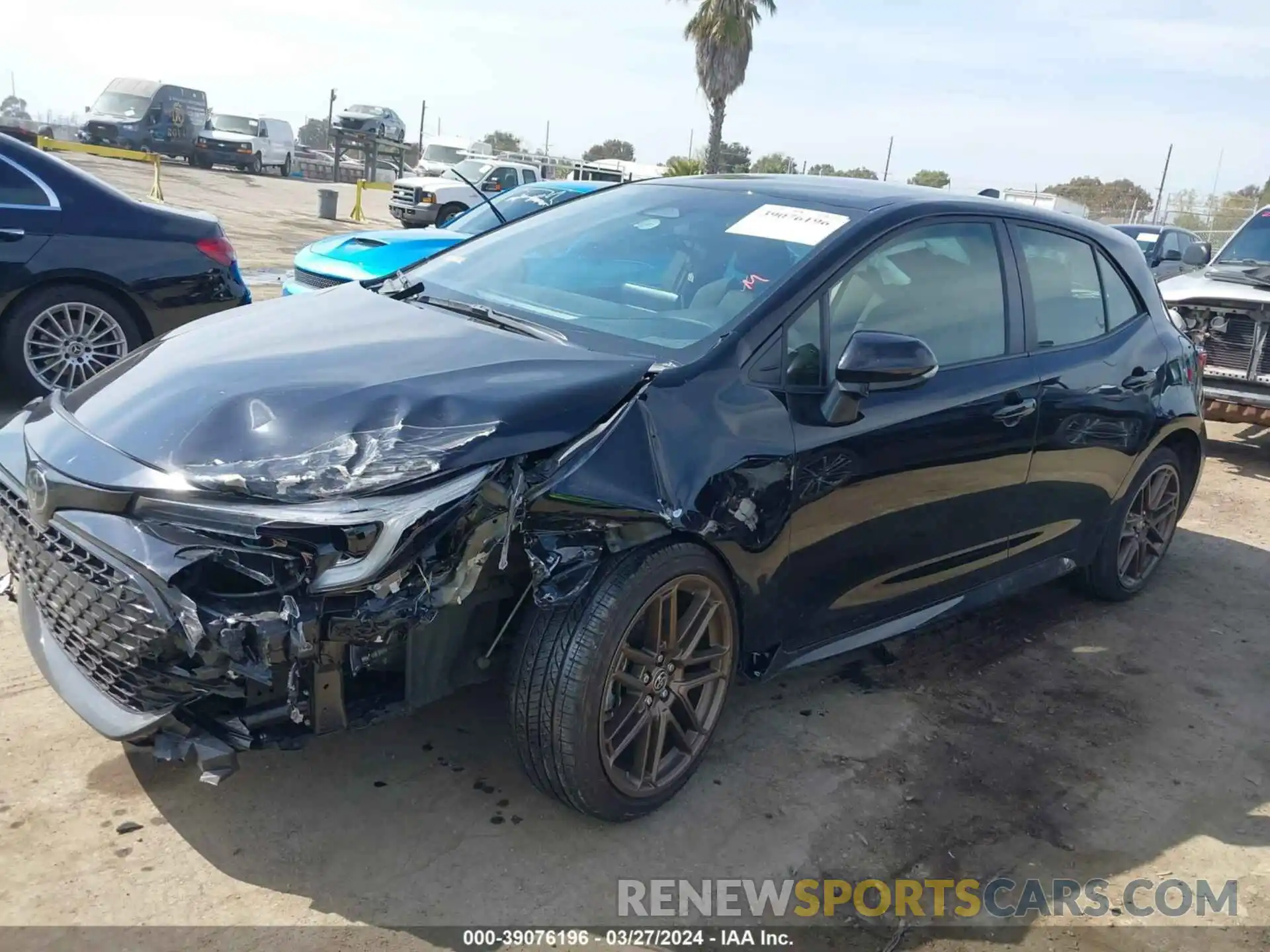 2 Photograph of a damaged car JTND4MBE3R3221878 TOYOTA COROLLA 2024