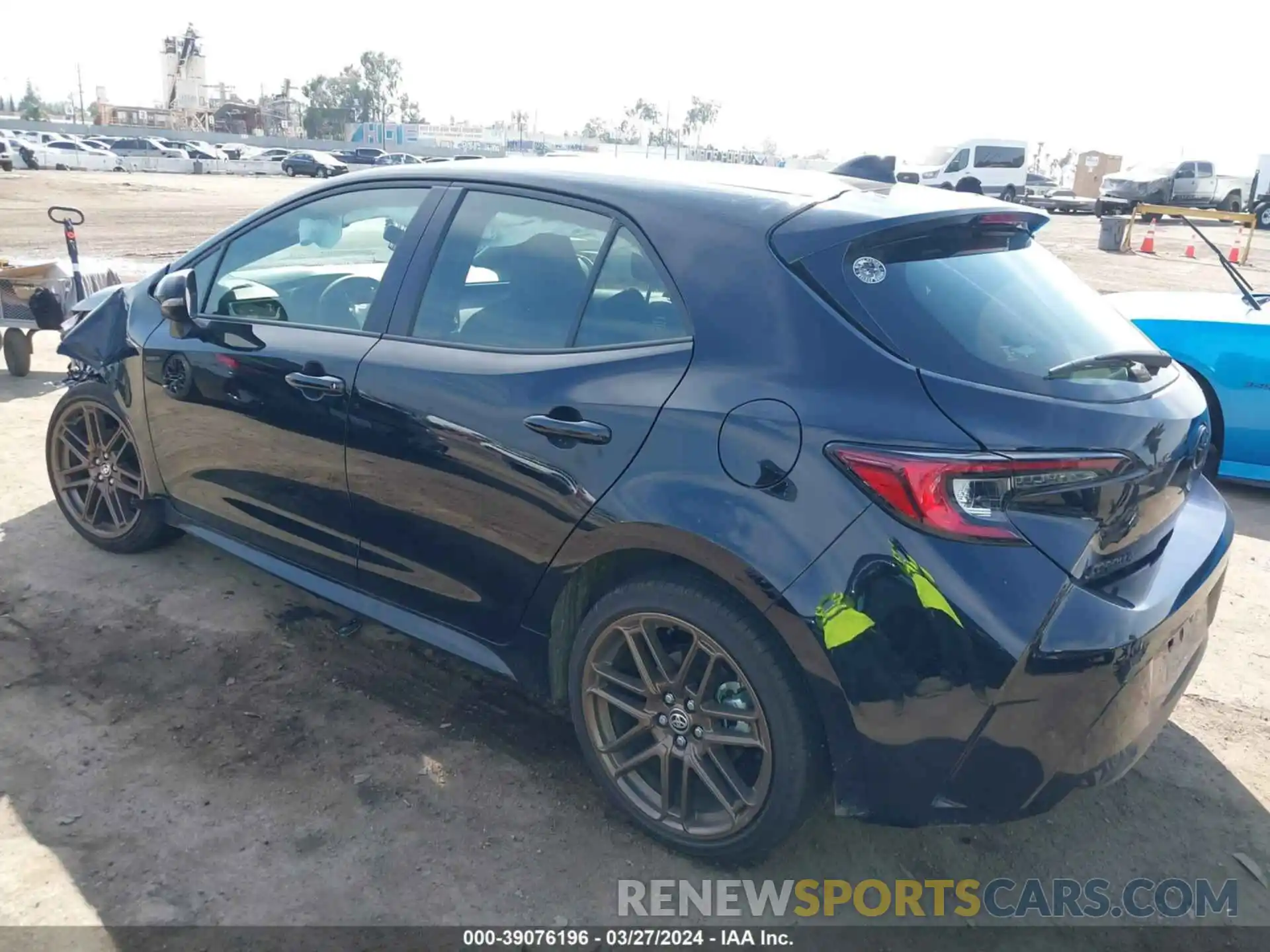 3 Photograph of a damaged car JTND4MBE3R3221878 TOYOTA COROLLA 2024