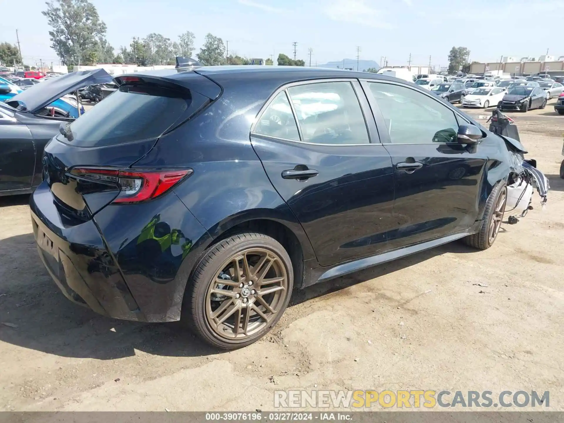 4 Photograph of a damaged car JTND4MBE3R3221878 TOYOTA COROLLA 2024