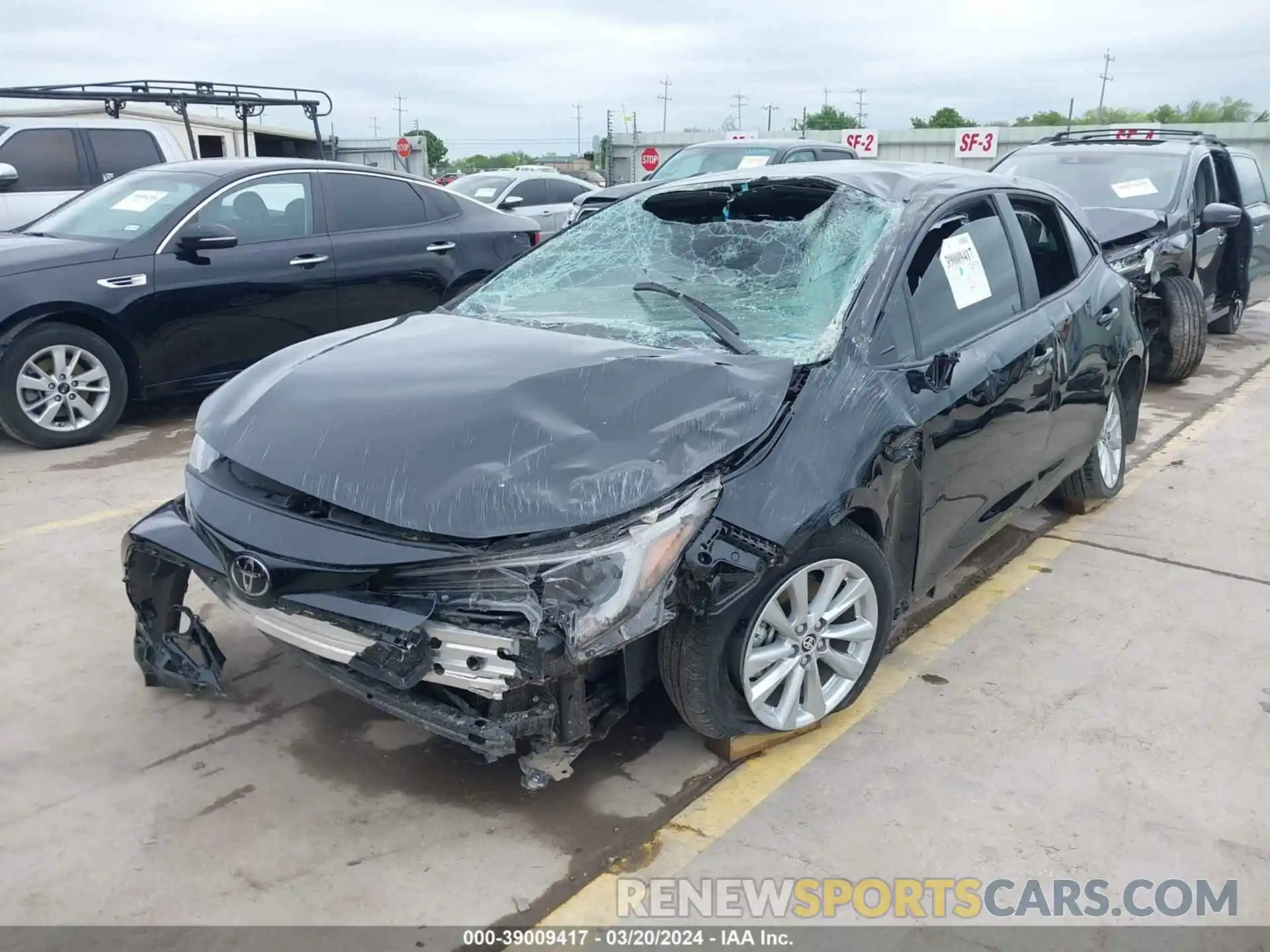 2 Photograph of a damaged car JTND4MBE3R3224263 TOYOTA COROLLA 2024