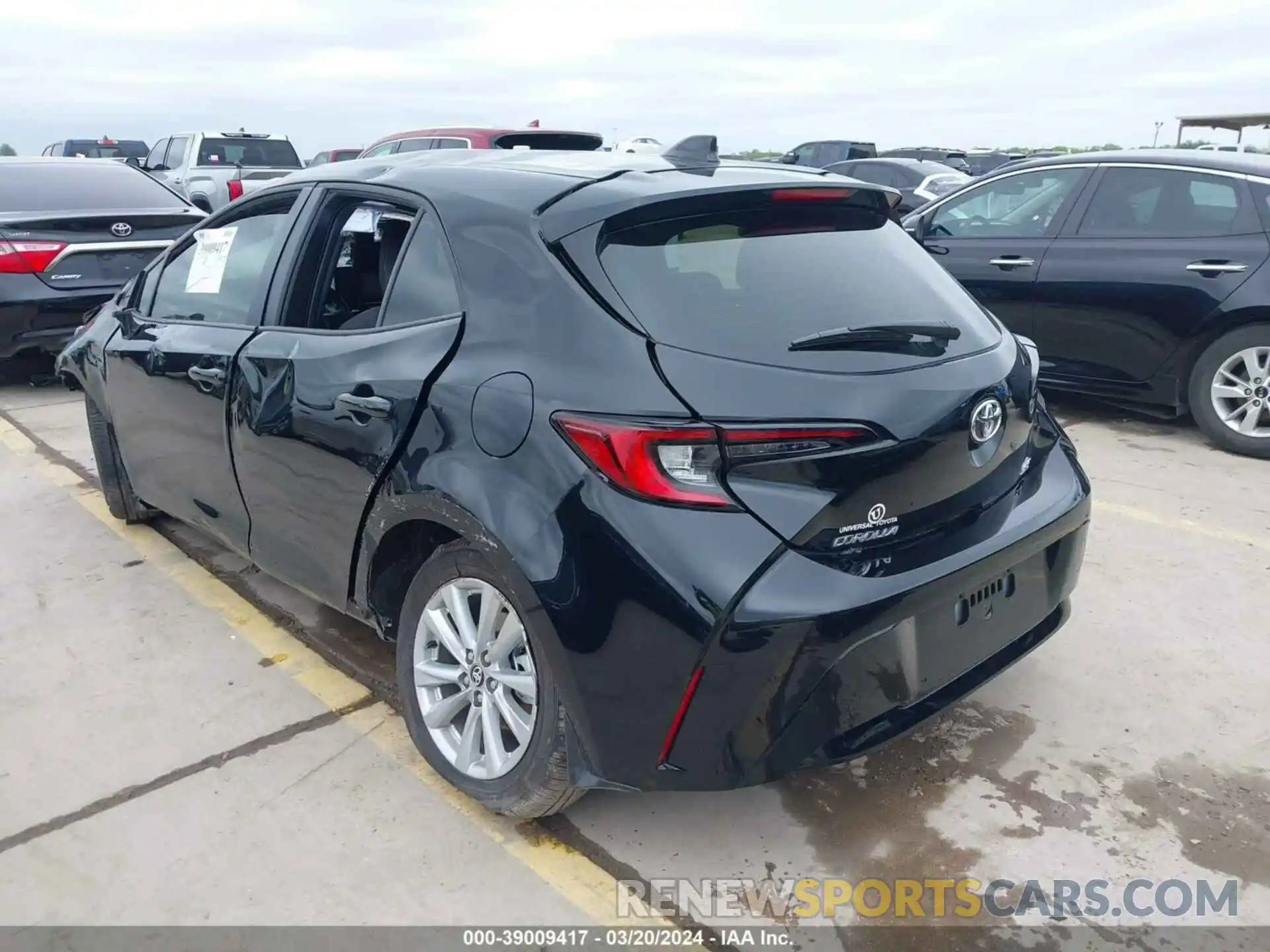 3 Photograph of a damaged car JTND4MBE3R3224263 TOYOTA COROLLA 2024