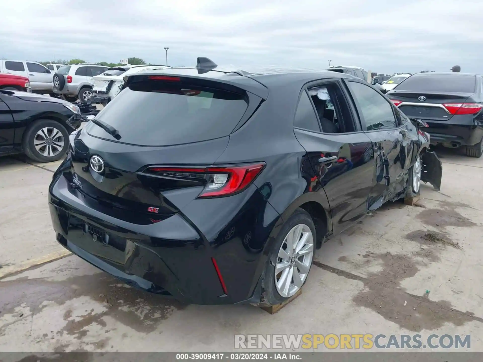 4 Photograph of a damaged car JTND4MBE3R3224263 TOYOTA COROLLA 2024