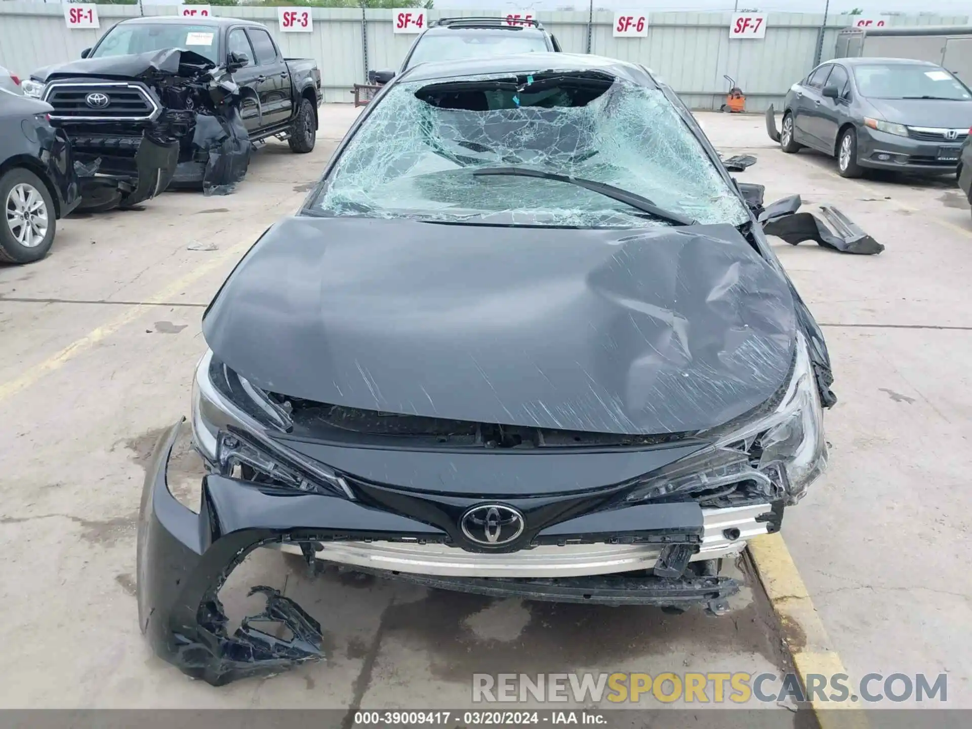 6 Photograph of a damaged car JTND4MBE3R3224263 TOYOTA COROLLA 2024