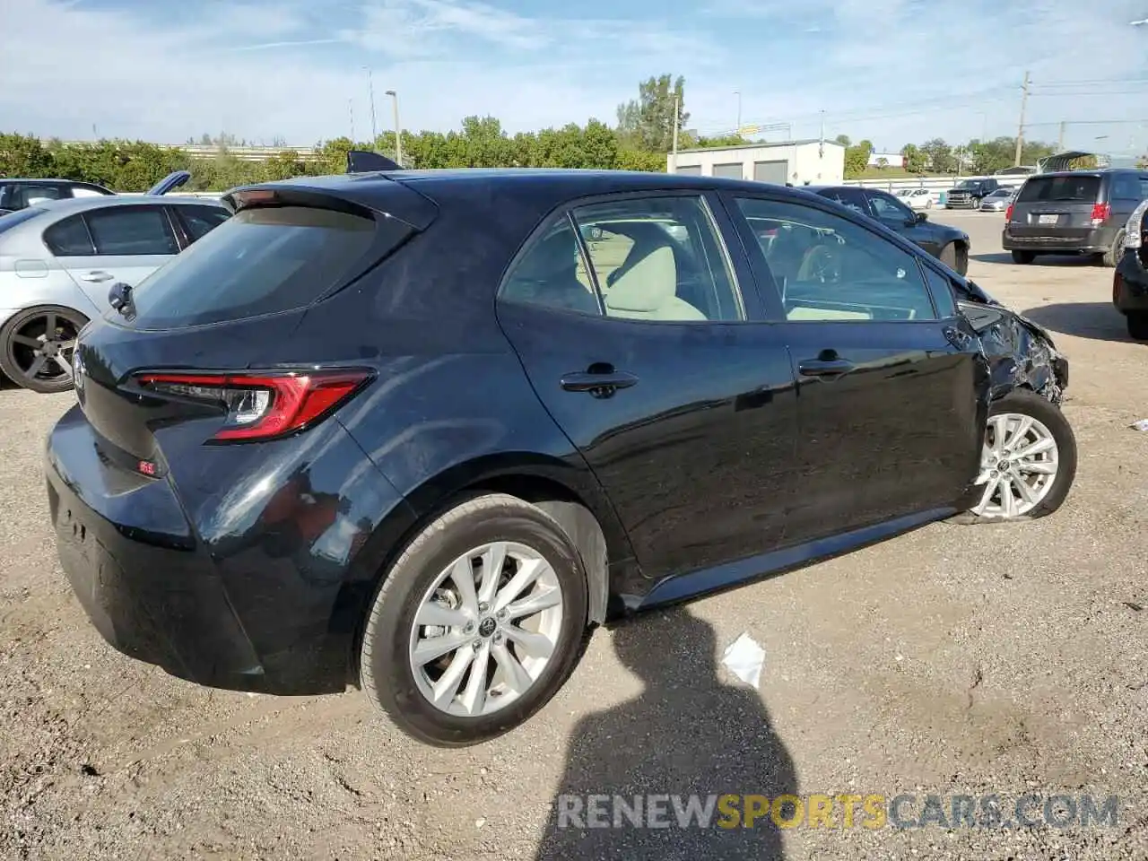 3 Photograph of a damaged car JTND4MBE5R3217489 TOYOTA COROLLA 2024