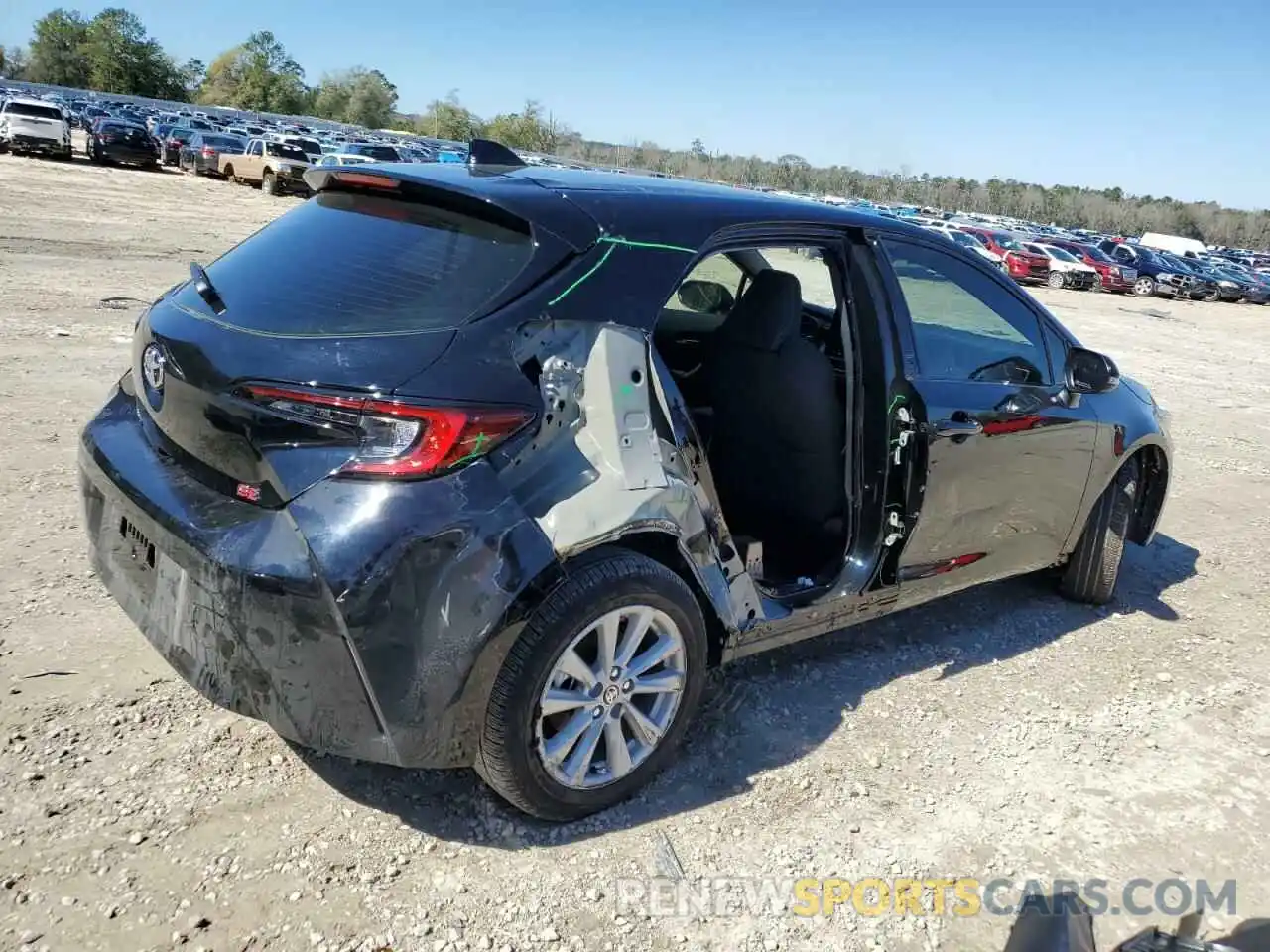 3 Photograph of a damaged car JTND4MBE7R3215548 TOYOTA COROLLA 2024