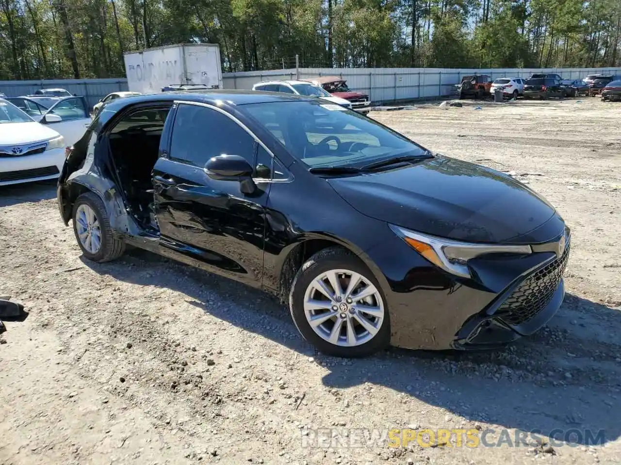 4 Photograph of a damaged car JTND4MBE7R3215548 TOYOTA COROLLA 2024