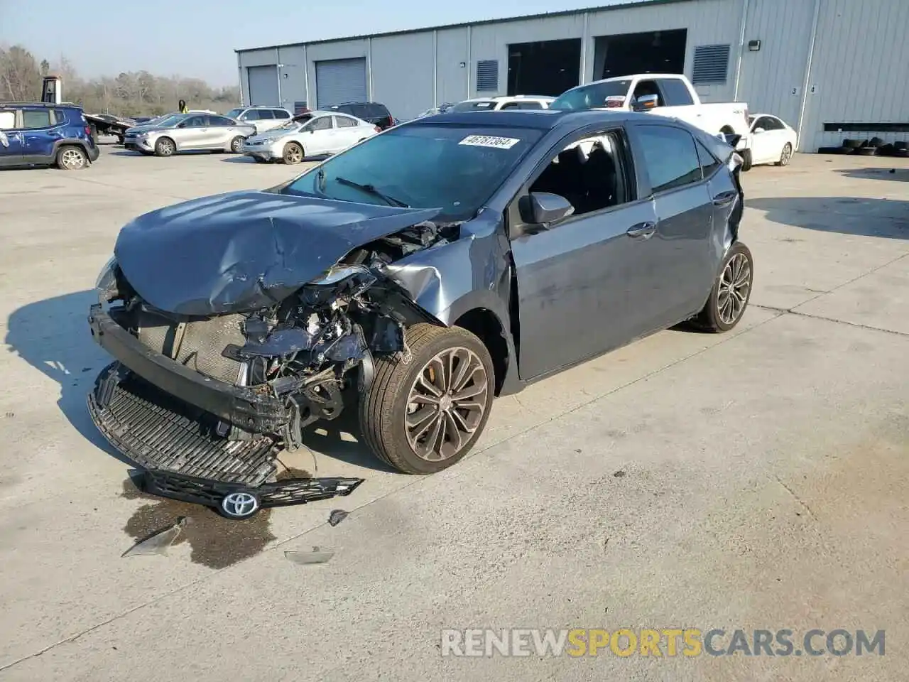 1 Photograph of a damaged car 2T1BURHE8EC038462 TOYOTA COROLLA 2025