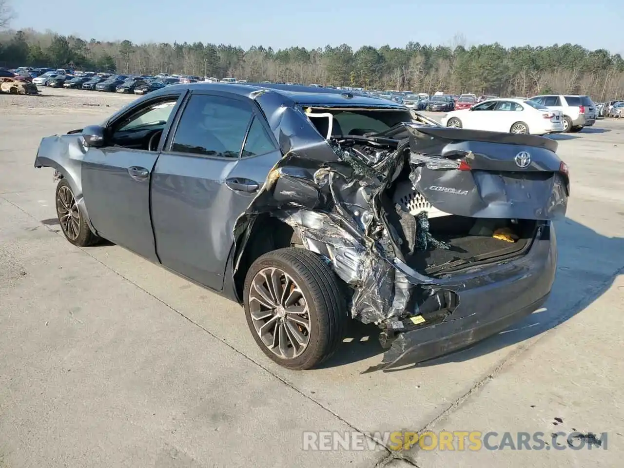 2 Photograph of a damaged car 2T1BURHE8EC038462 TOYOTA COROLLA 2025