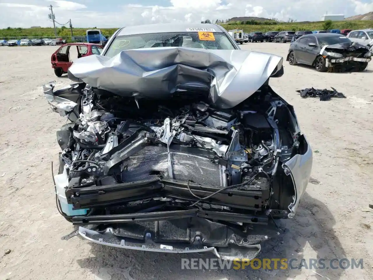 9 Photograph of a damaged car 7MUAAAAG2NV020344 TOYOTA COROLLA CR 2022