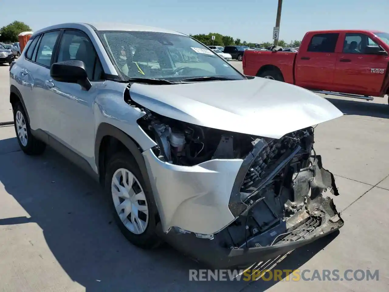 1 Photograph of a damaged car 7MUAAAAG3NV002175 TOYOTA COROLLA CR 2022