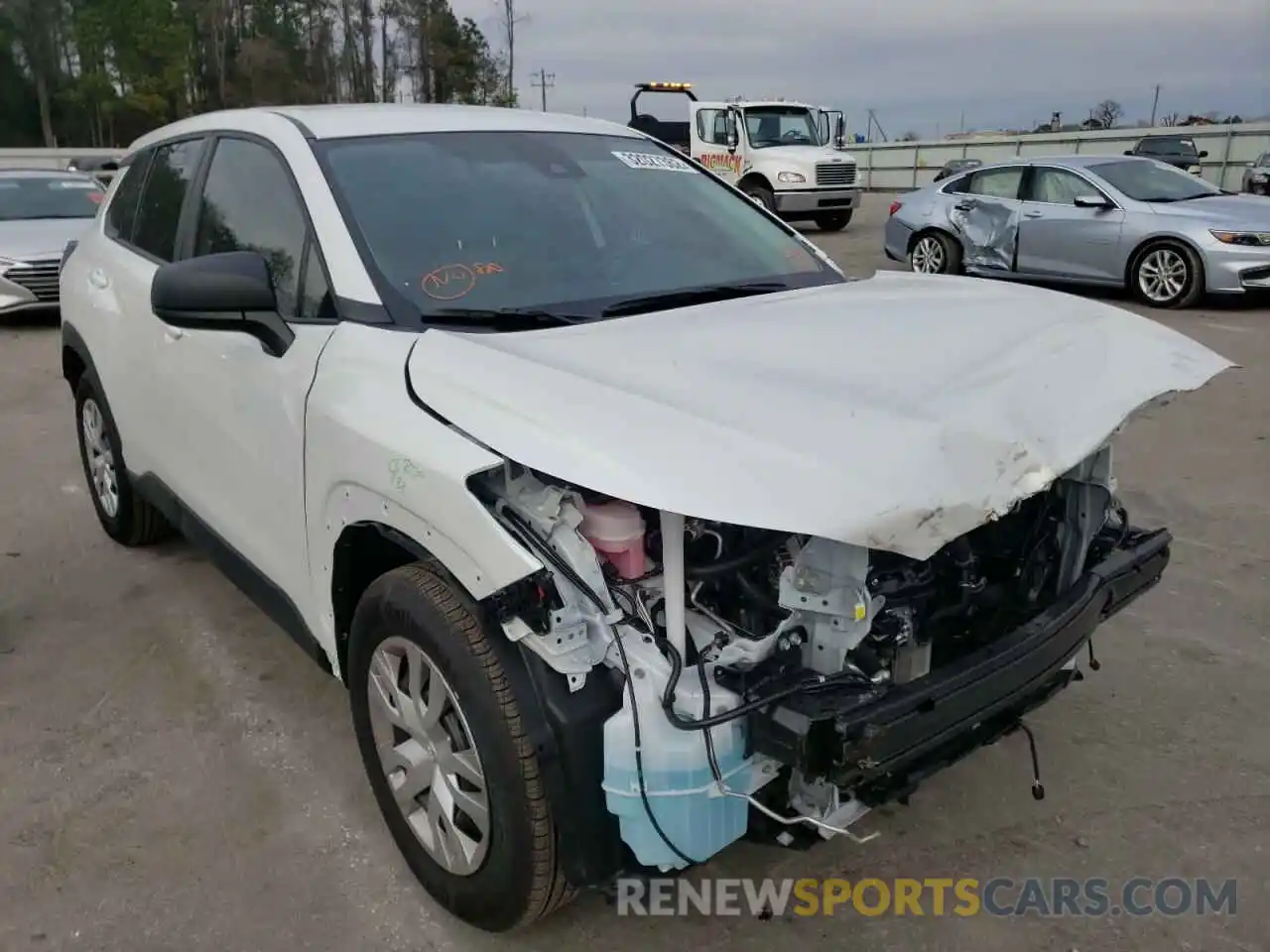 1 Photograph of a damaged car 7MUAAAAG7NV001028 TOYOTA COROLLA CR 2022