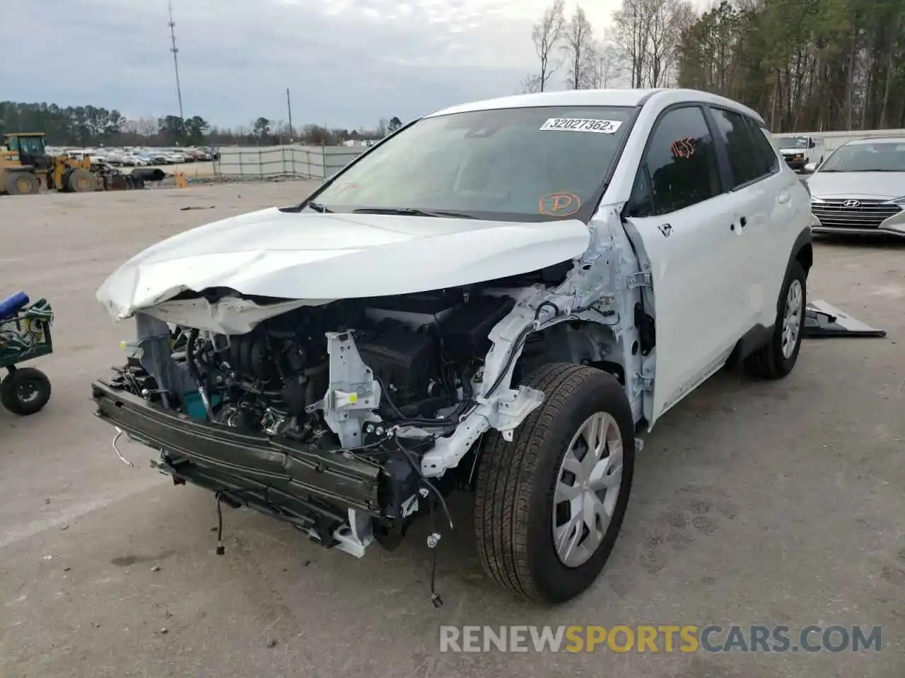 2 Photograph of a damaged car 7MUAAAAG7NV001028 TOYOTA COROLLA CR 2022