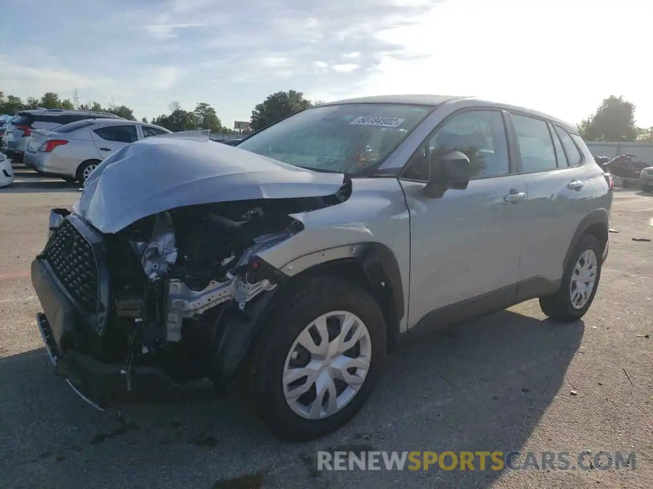 2 Photograph of a damaged car 7MUAAAAG7NV013051 TOYOTA COROLLA CR 2022