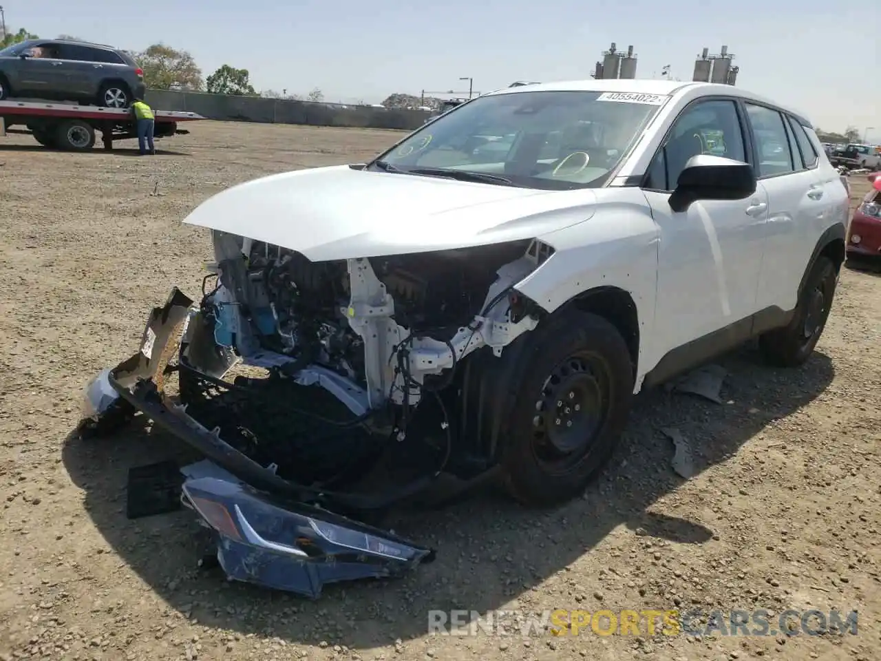 2 Photograph of a damaged car 7MUAAAAG8NV004925 TOYOTA COROLLA CR 2022