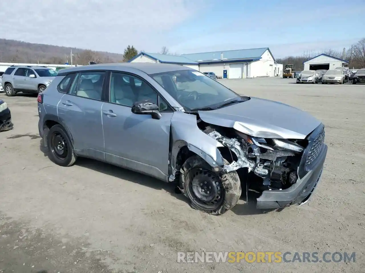 4 Photograph of a damaged car 7MUAAAAGXNV035321 TOYOTA COROLLA CR 2022