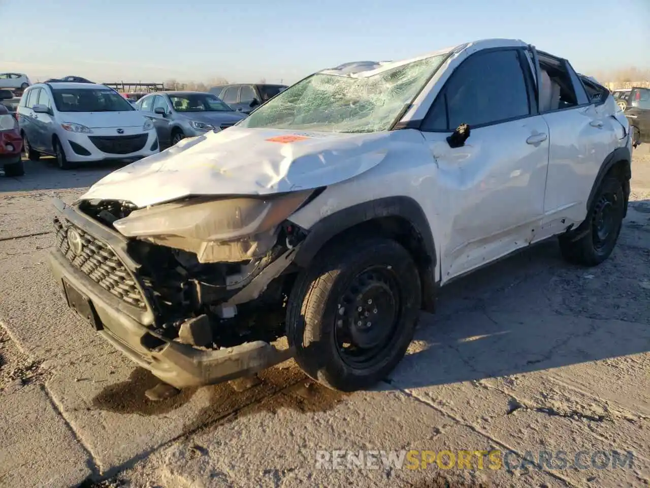 2 Photograph of a damaged car 7MUAAABG2NV001534 TOYOTA COROLLA CR 2022