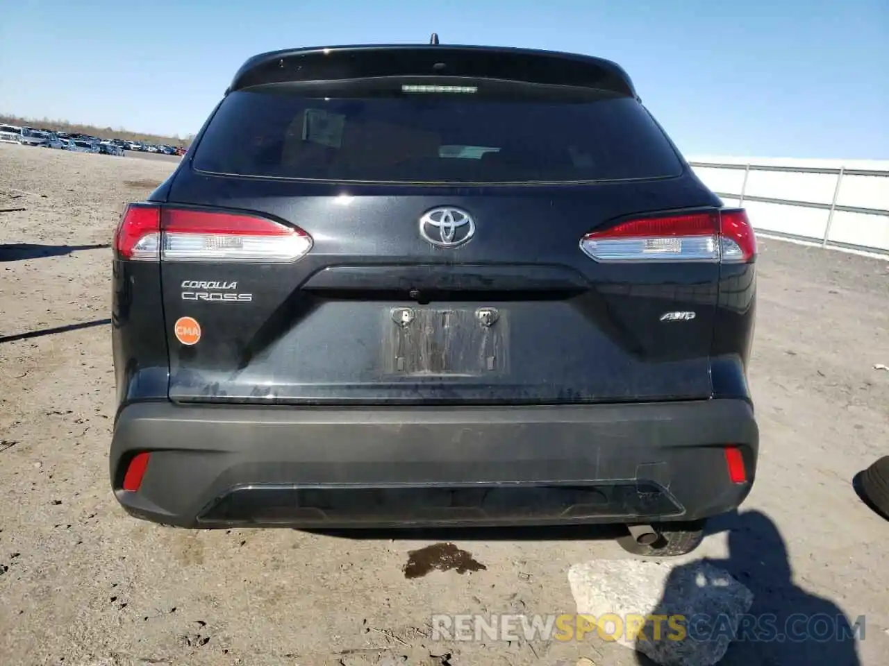 6 Photograph of a damaged car 7MUAAABG6NV031376 TOYOTA COROLLA CR 2022