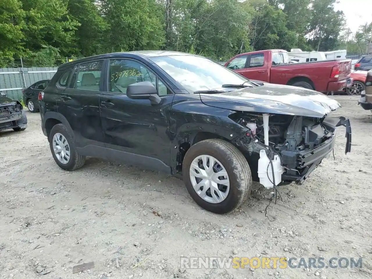 1 Photograph of a damaged car 7MUAAABG8NV010741 TOYOTA COROLLA CR 2022