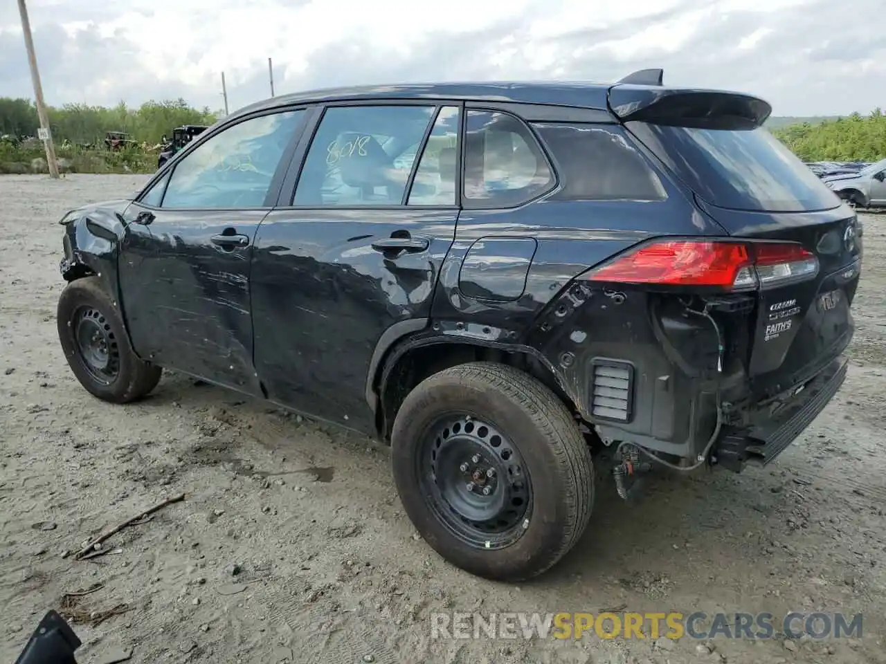 3 Photograph of a damaged car 7MUAAABG8NV010741 TOYOTA COROLLA CR 2022