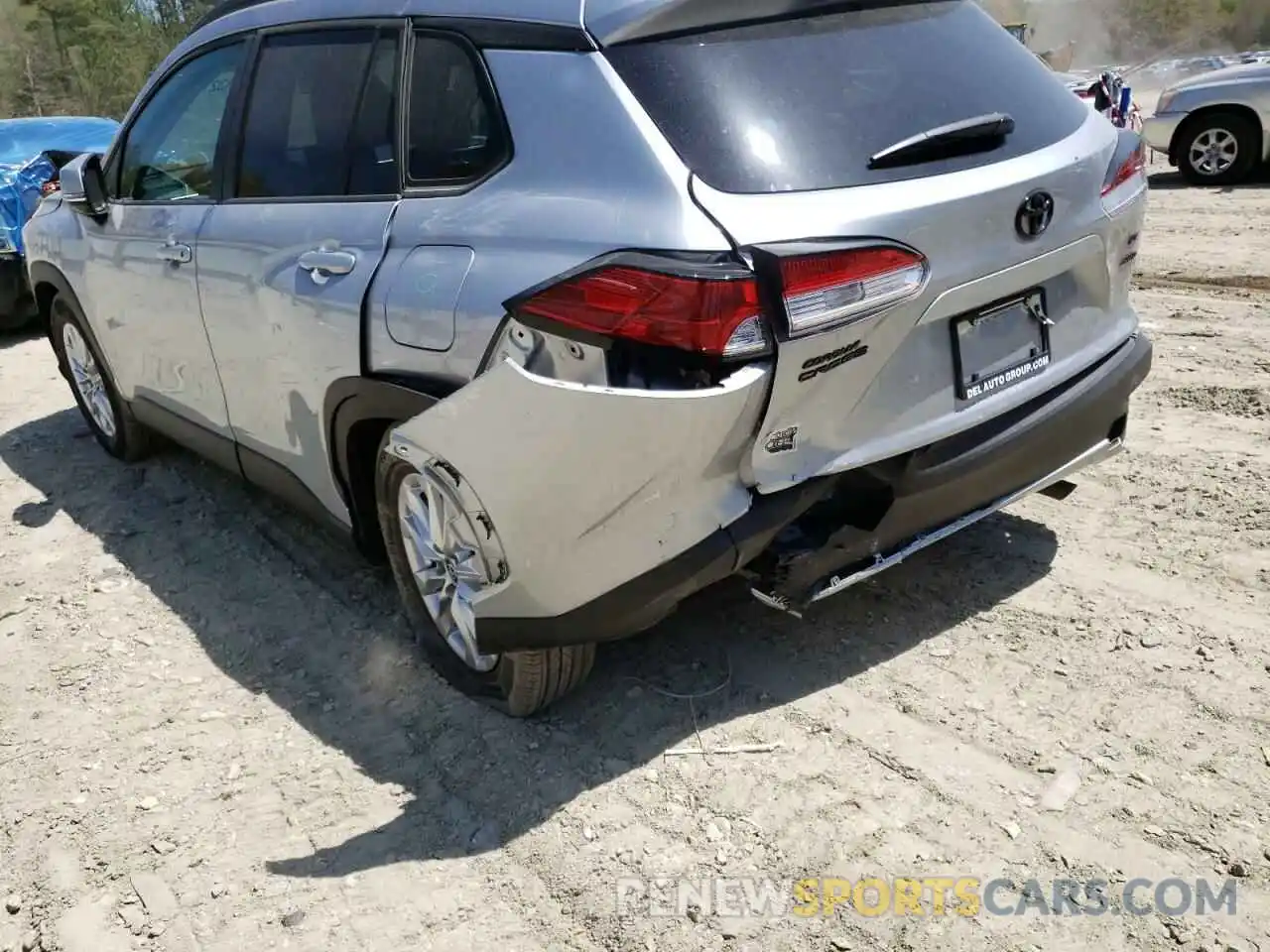 9 Photograph of a damaged car 7MUBAABG0NV010916 TOYOTA COROLLA CR 2022