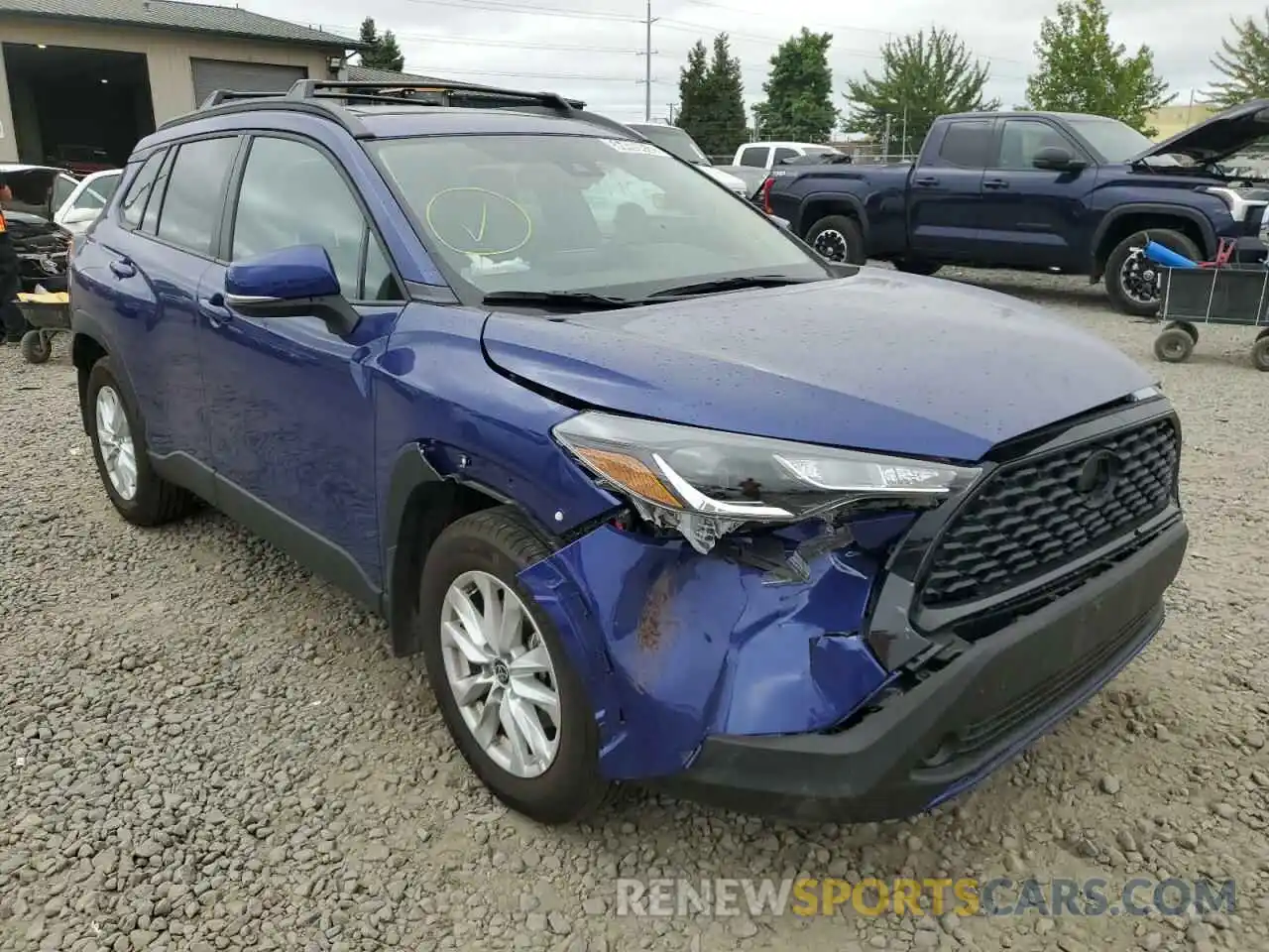 1 Photograph of a damaged car 7MUBAABG2NV013669 TOYOTA COROLLA CR 2022