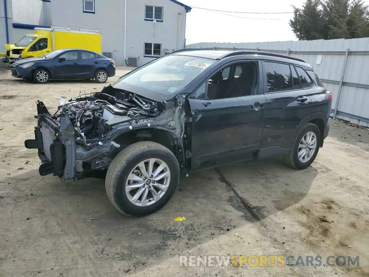 1 Photograph of a damaged car 7MUBAABG2NV026745 TOYOTA COROLLA CR 2022