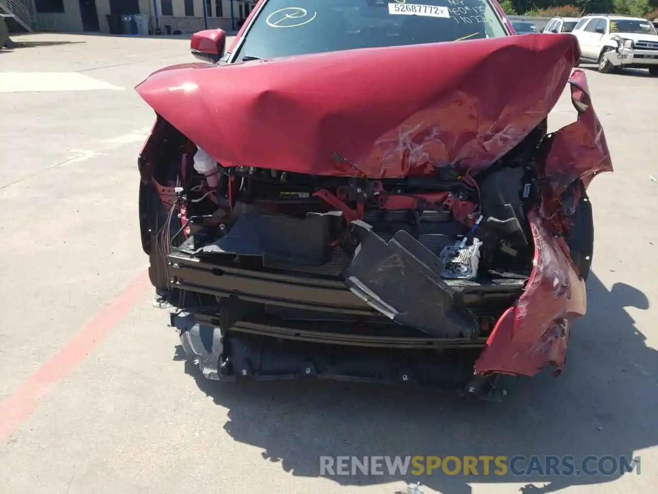 9 Photograph of a damaged car 7MUCAAAG0NV008699 TOYOTA COROLLA CR 2022