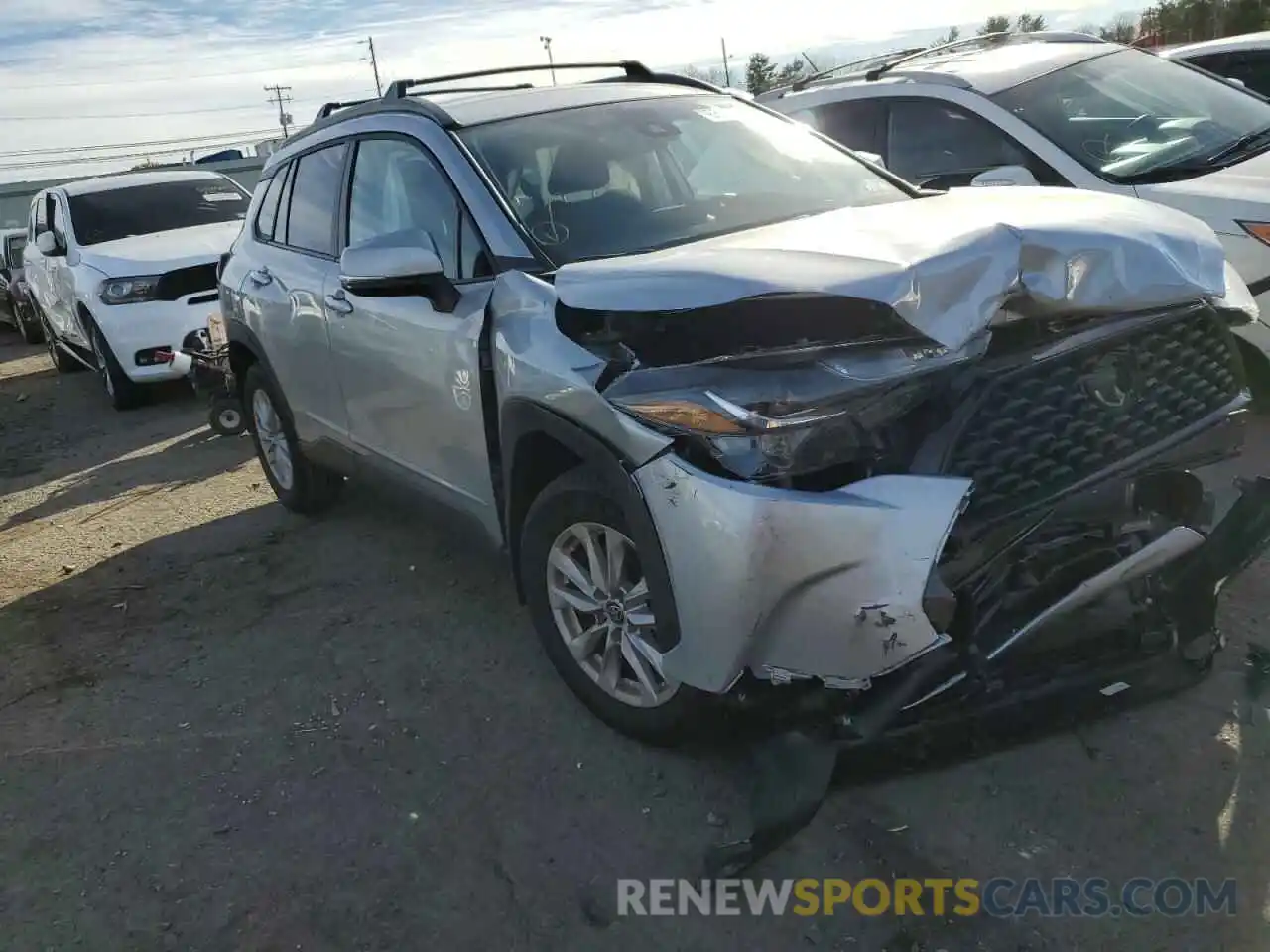 1 Photograph of a damaged car 7MUCAAAG0NV018018 TOYOTA COROLLA CR 2022