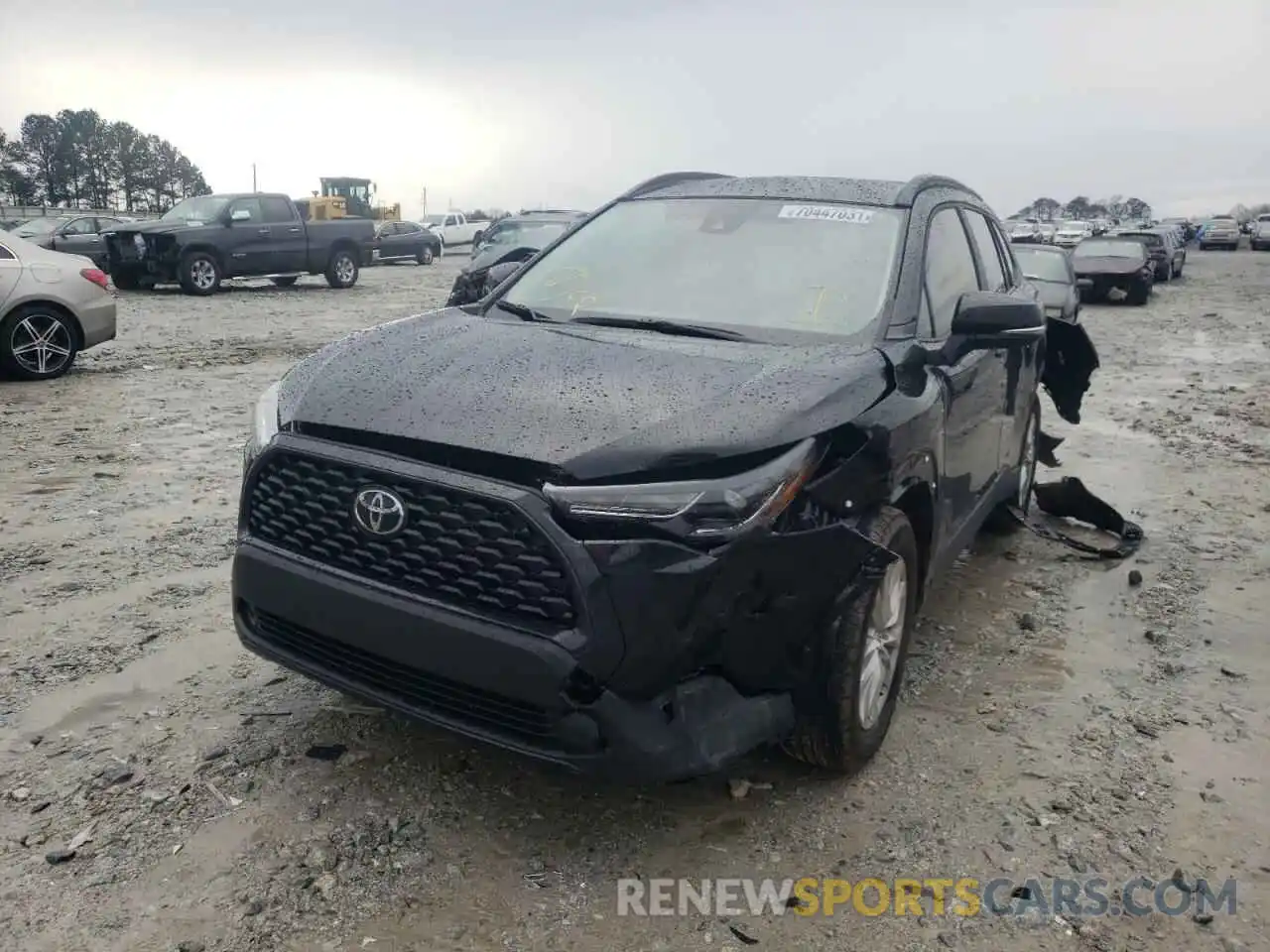 2 Photograph of a damaged car 7MUCAAAG1NV001552 TOYOTA COROLLA CR 2022