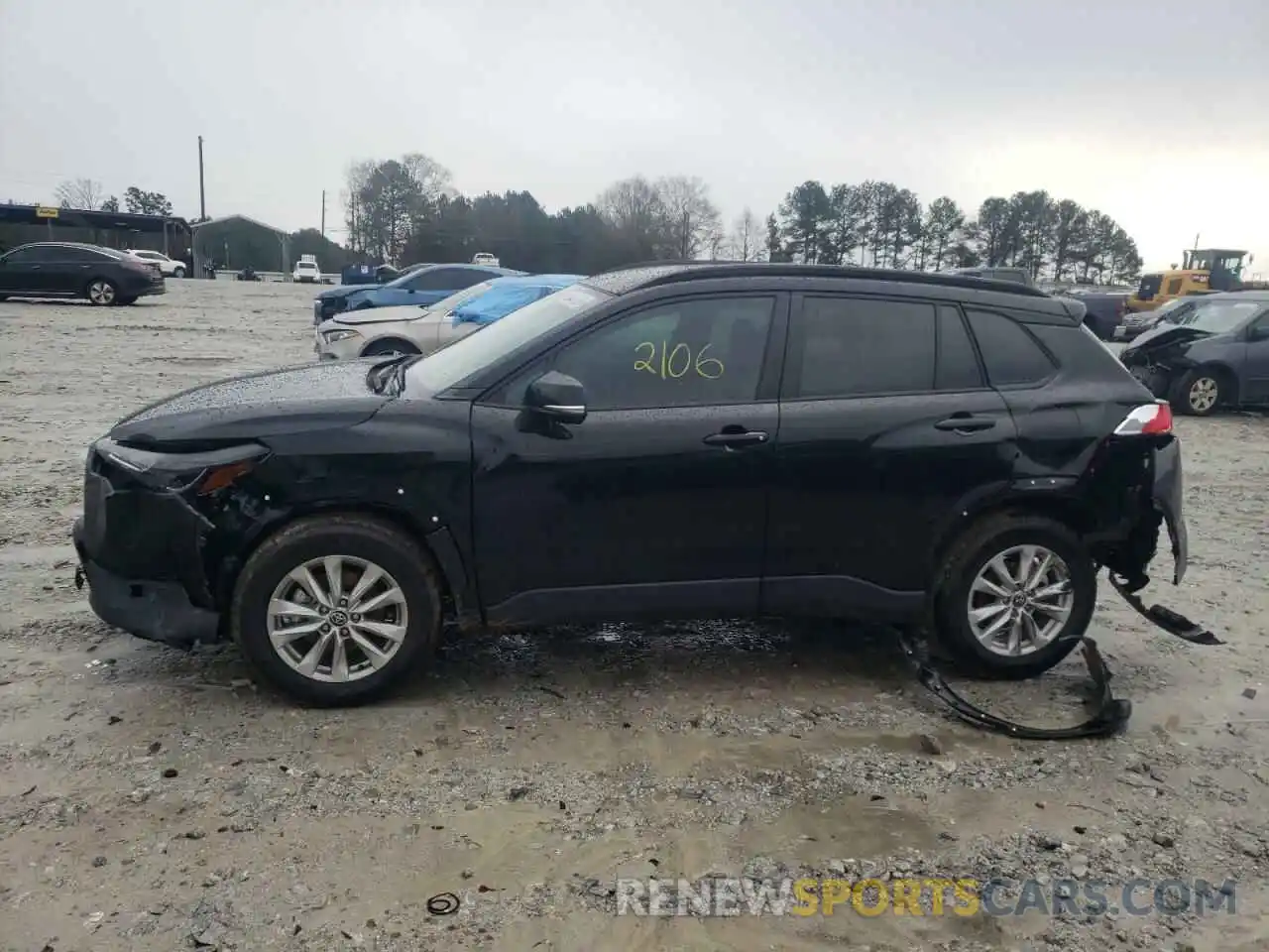 9 Photograph of a damaged car 7MUCAAAG1NV001552 TOYOTA COROLLA CR 2022