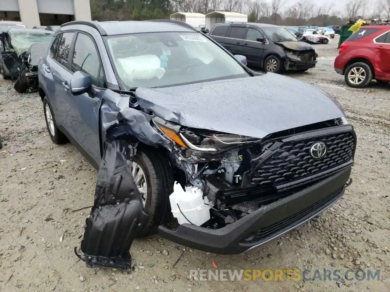 1 Photograph of a damaged car 7MUCAAAG1NV004600 TOYOTA COROLLA CR 2022